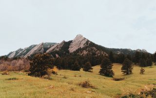 Boulder Front Range in Colorado