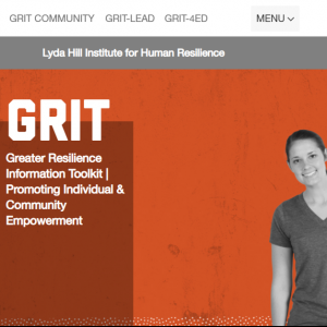 Greater Resilience Information Toolkit (GRIT) Program