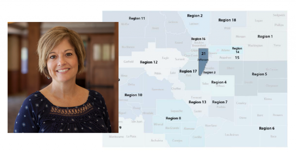 Cynthia Farrar, Regional Health Connector serving Jefferson County, Region 21