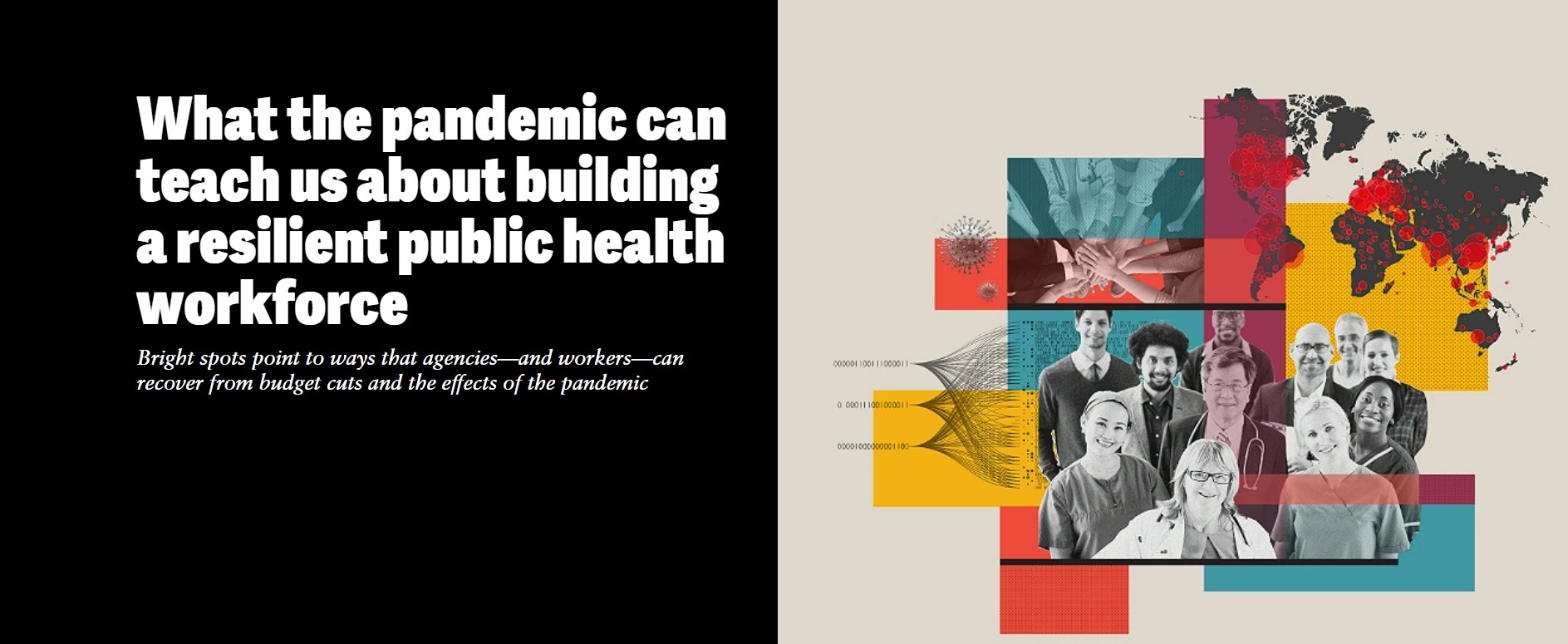 What the pandemic can teach us about building a resilient public health workforce